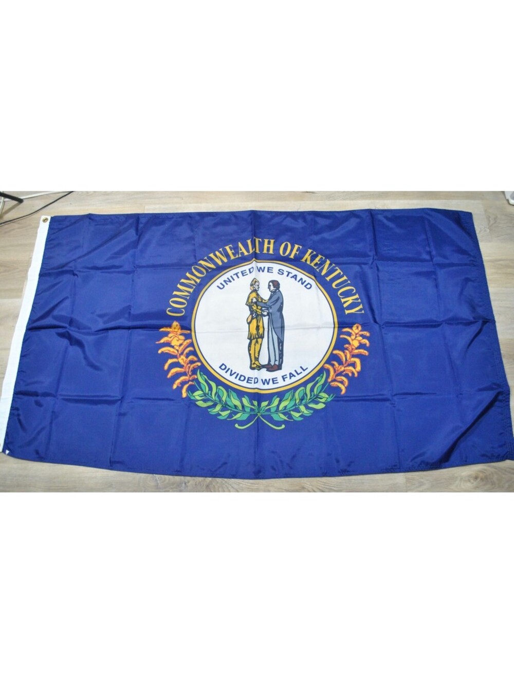 Kentucky State Commonwealth Blue Decor Home Sign Banner Flag About 3 x 5